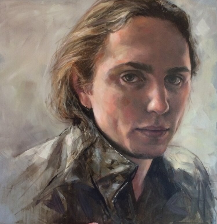 February 1 Oil Painting One-Day Portrait