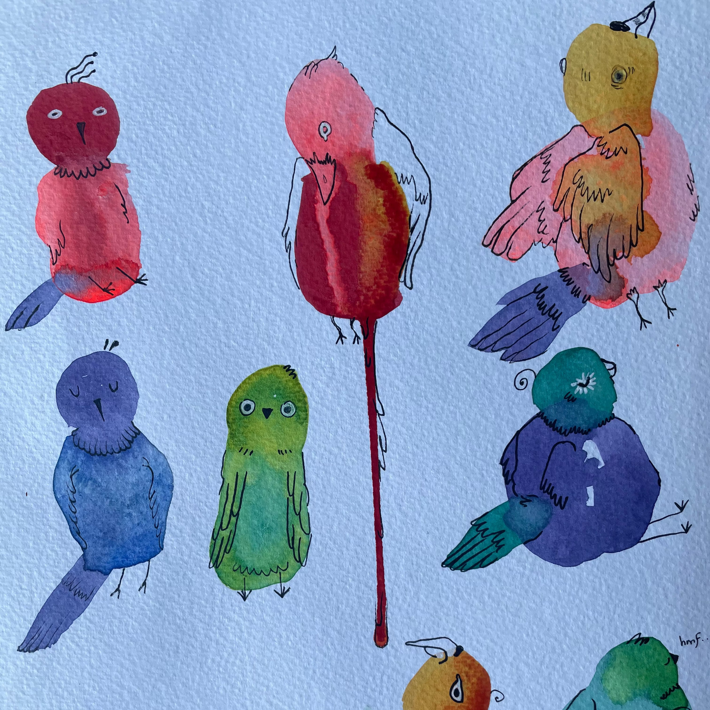 December 29 Blob Birds Morning Camp