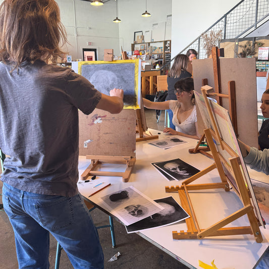 Teen Portfolio Series: Advanced Charcoal Drawing & Oil Painting
