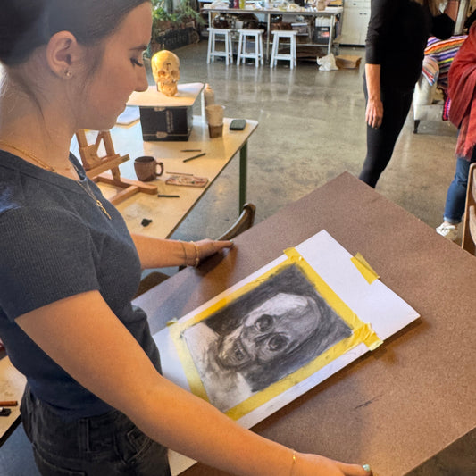 Oct 28-Nov 18 Charcoal Drawing & Oil Painting Series
