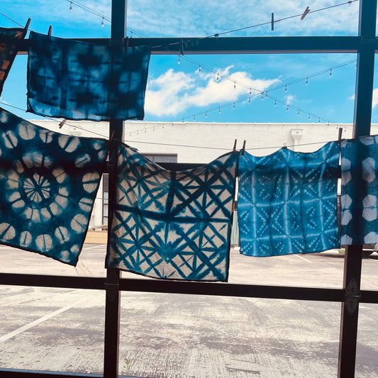 Sept 12 Friday Night: Natural Dyes: Indigo and Shibori