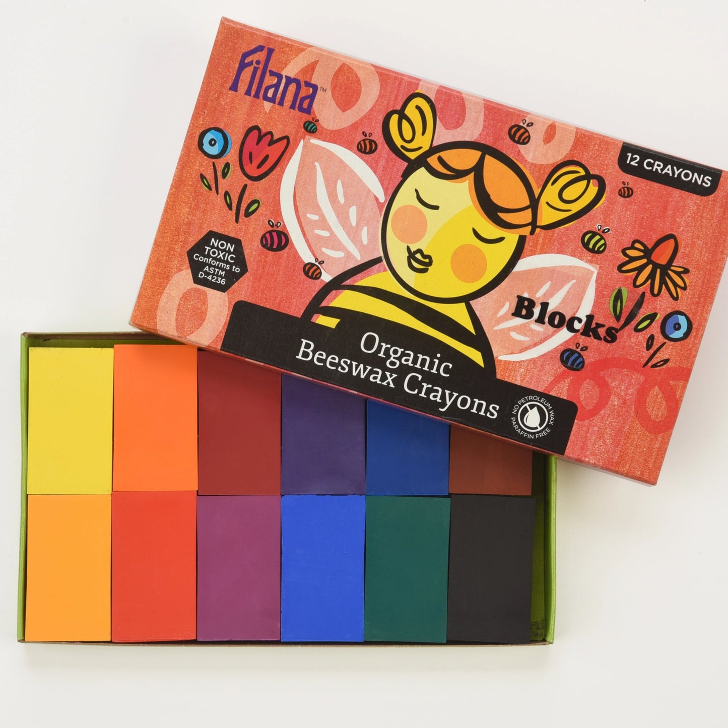 FILANA Organic Beeswax Crayons | Block Sets