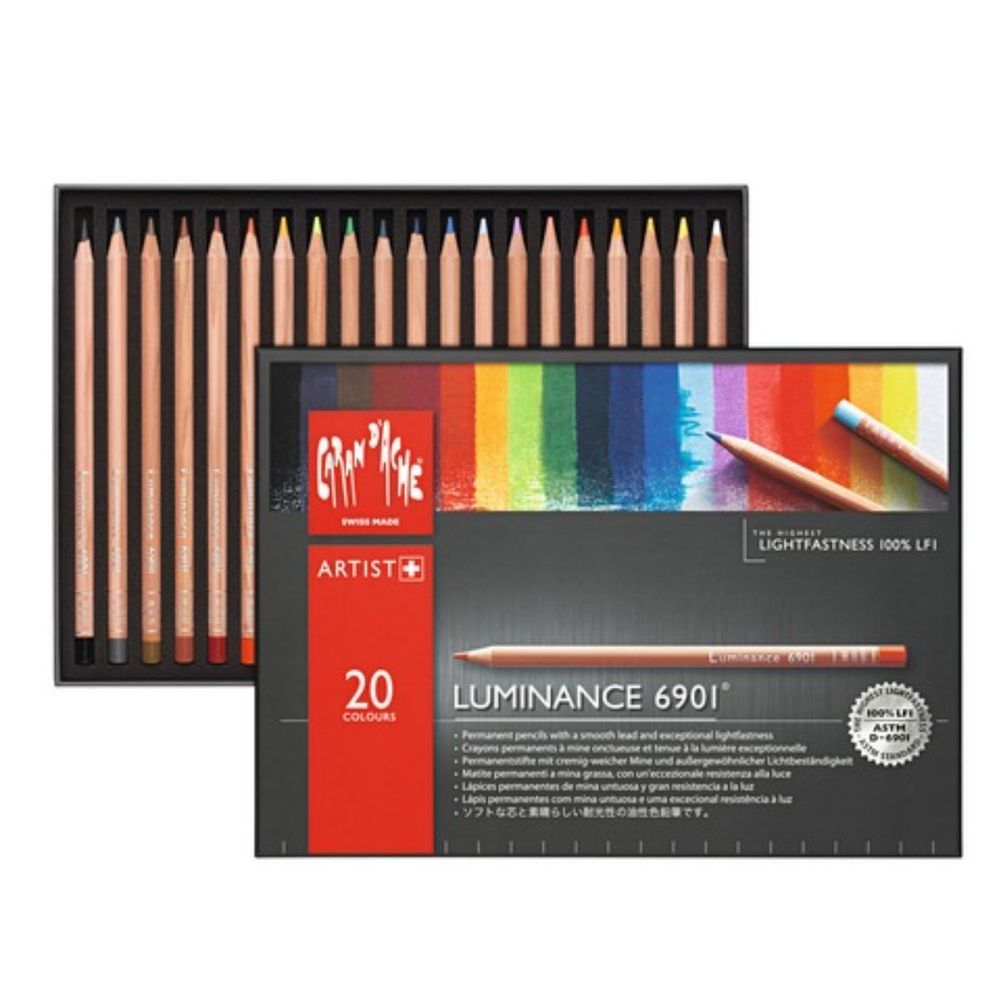 Caran d'Ache Luminance 6901 Color Pencil Sets