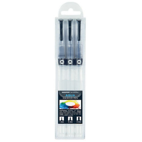 Molotow Aqua Squeeze Pens 3pc