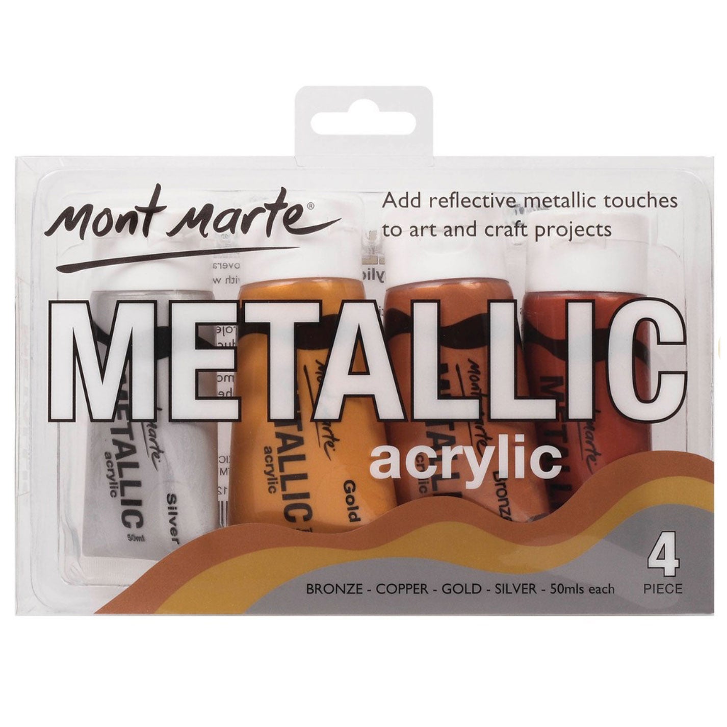 Mont Marte Metallic Acrylics