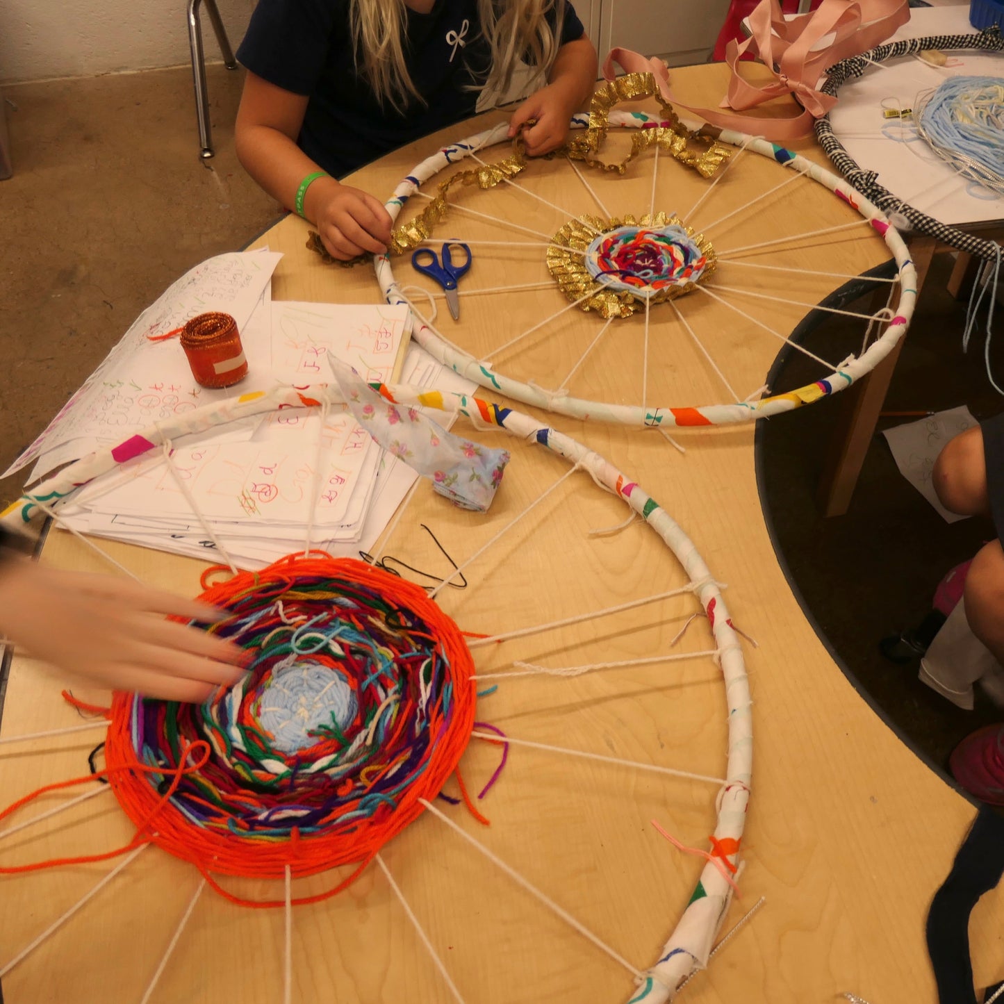 Nov 25 Spider Web Loom AM Camp