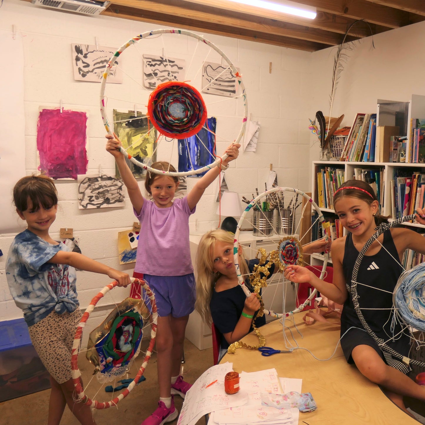 Nov 25 Spider Web Loom AM Camp