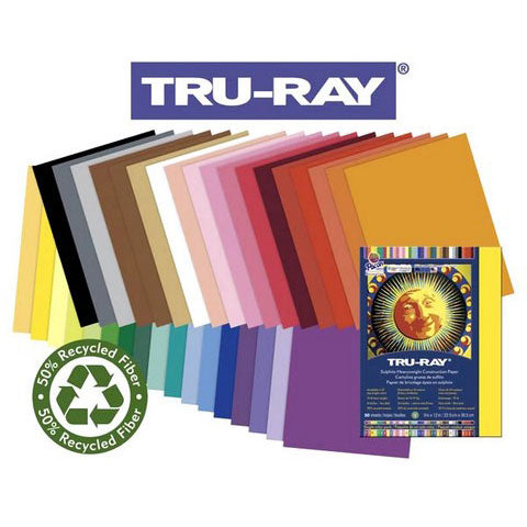 Pacon Tru-Ray Construction Paper 12"x18"