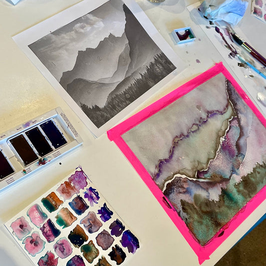 February 22 Watercolor: Painting Dreamscapes