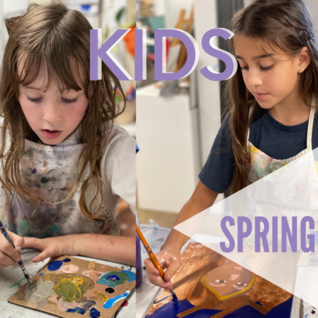 SPRING Semester Studio Kids Weekly Art (ages 7-12)