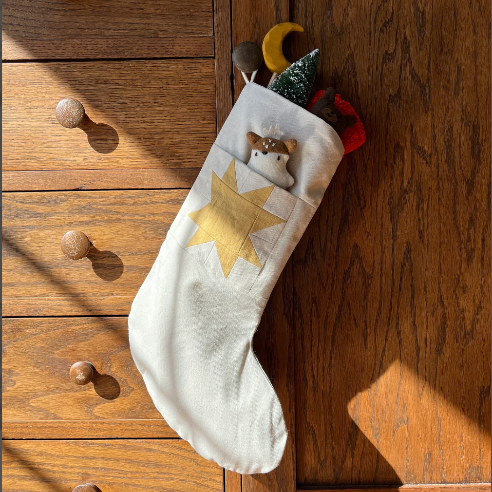 Dec 8 Machine Sewing: Christmas Stocking