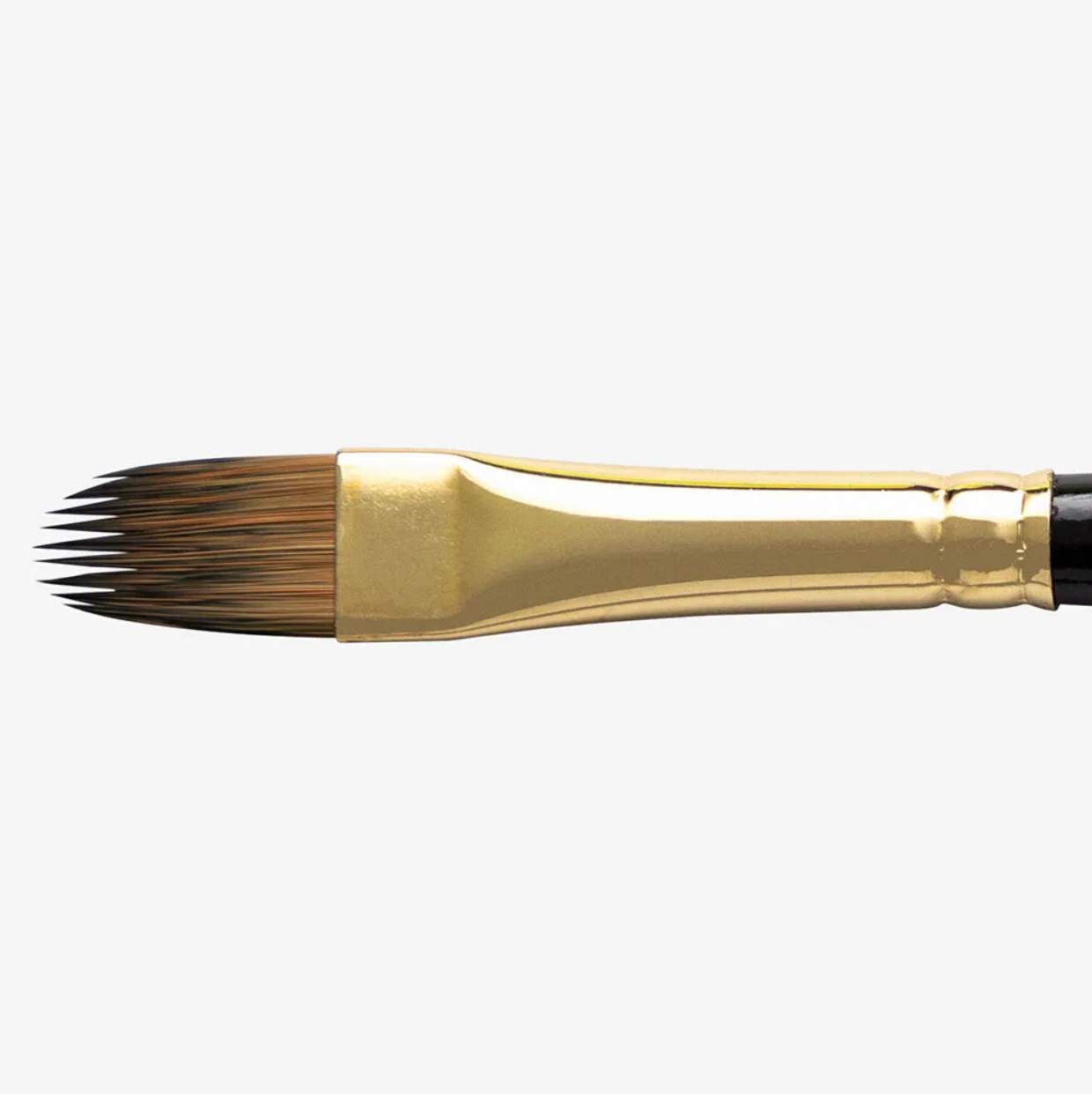 Callia Filbert Comb Synthetic Sable Short Handle Brush