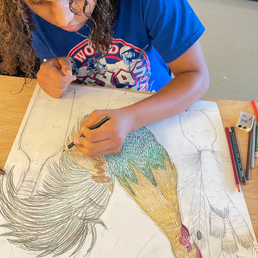 July 14-18 PM Tween/Teen Drawing Techniques and Portfolio Camp