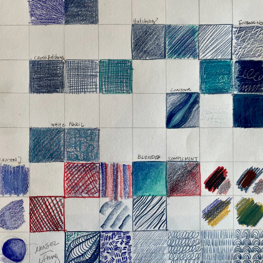 December 29 Fruity Color Pencil Afternoon Camp