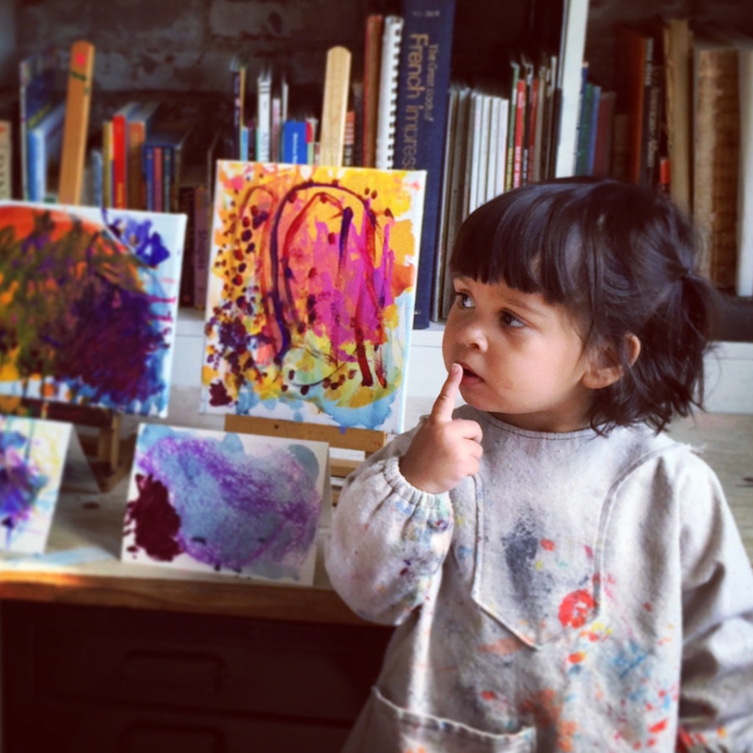 Dec 23 Snow Painting TODDLER TAKEOVER