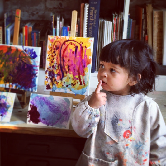 Dec 23 Snow Painting TODDLER TAKEOVER