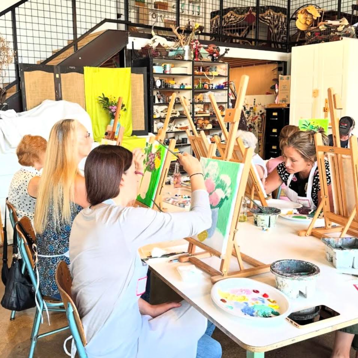 Jan 10 Winter Florals Still Life Painting