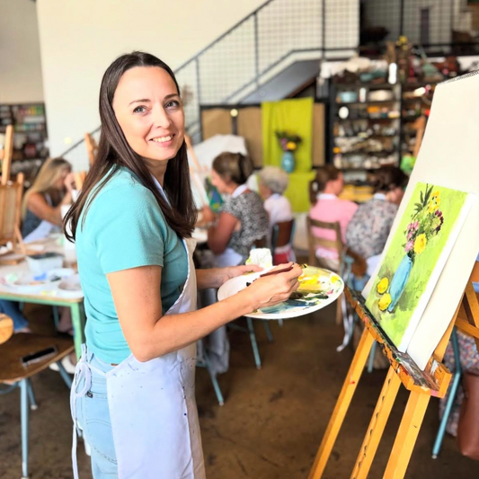 March 28 Spring Fruits and Florals Still Life Painting