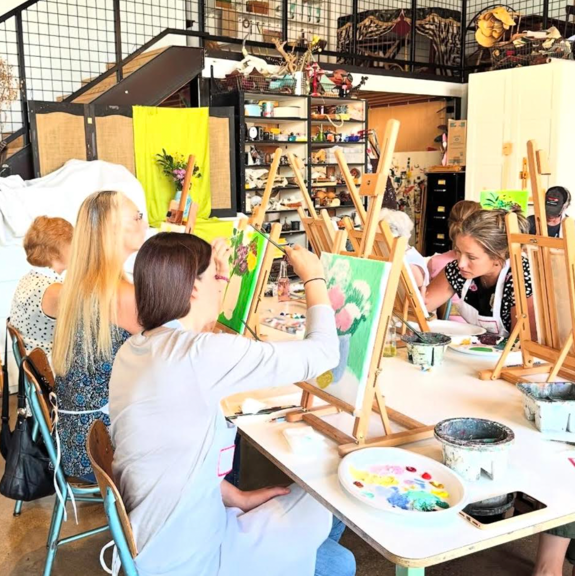 March 28 Spring Fruits and Florals Still Life Painting