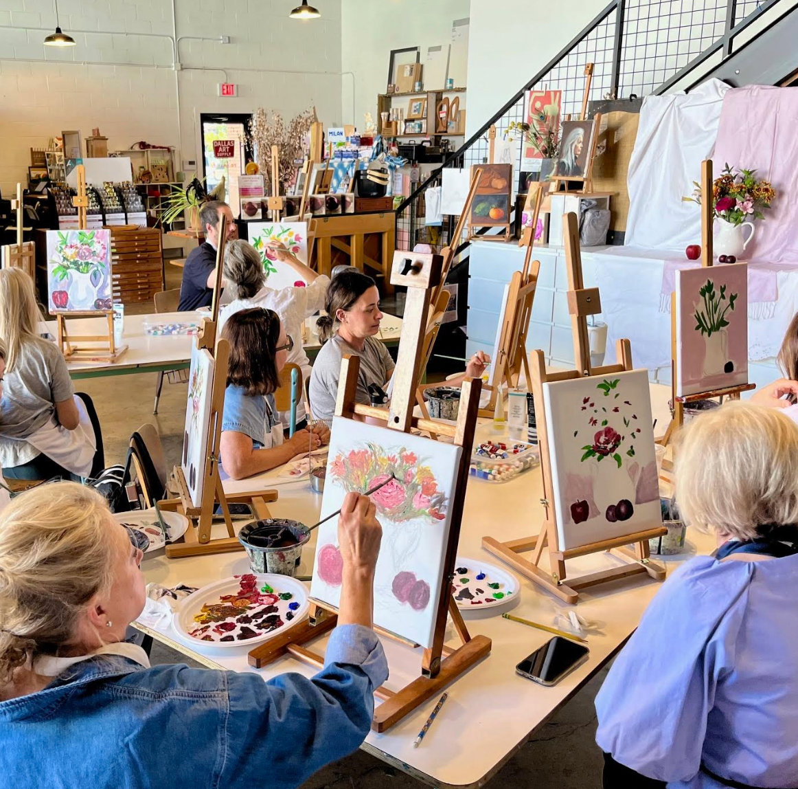 May 9 Summer Florals Still Life Painting