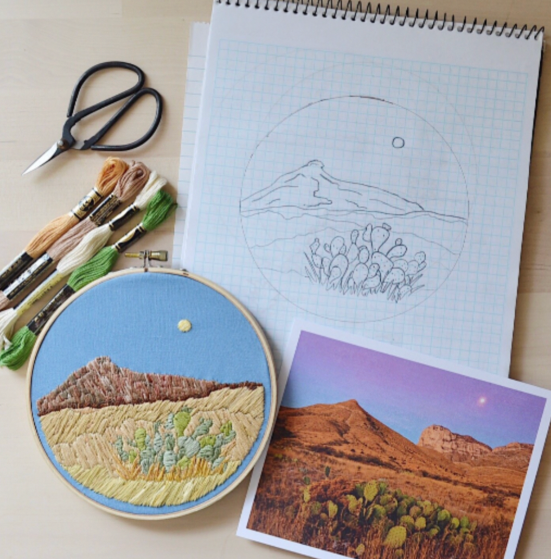 July 19 Stitching the Desert