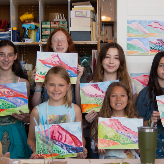 June 8-10 PM: Tween  + Teen Watercolor Intensive