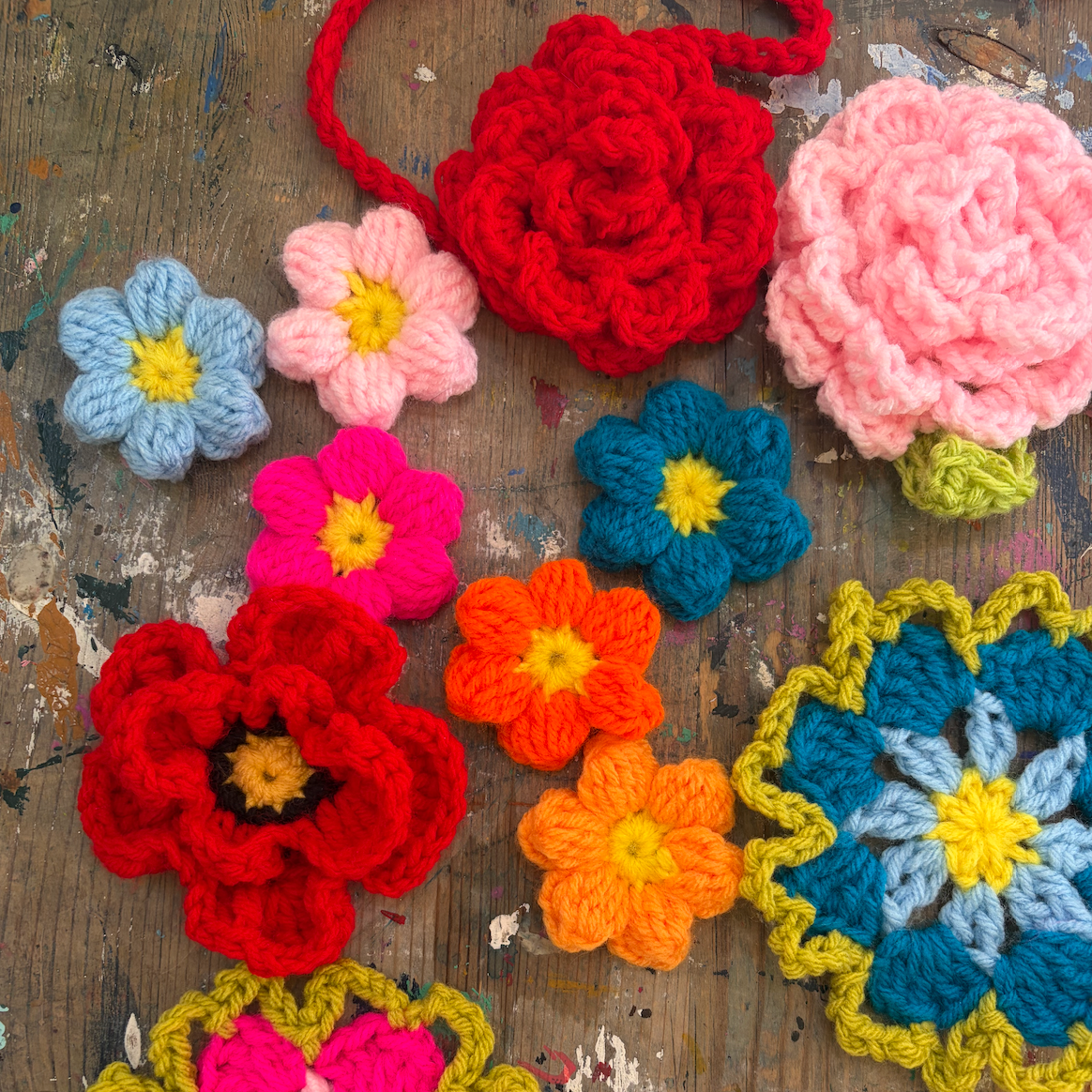 Oct 4 Floral Crochet