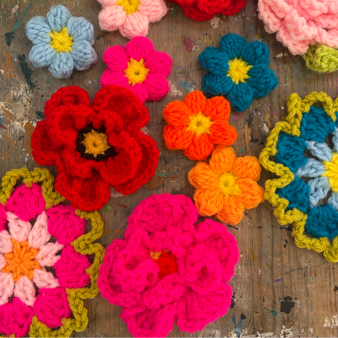 Oct 4 Floral Crochet