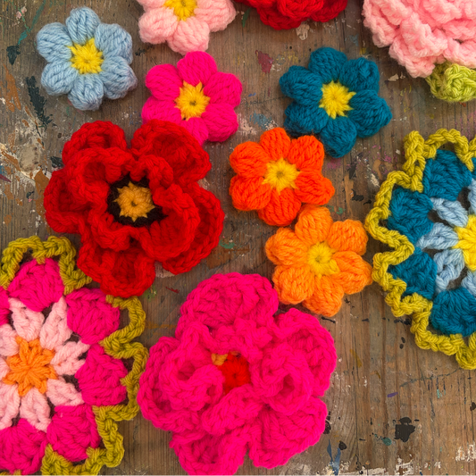 Oct 4 Floral Crochet