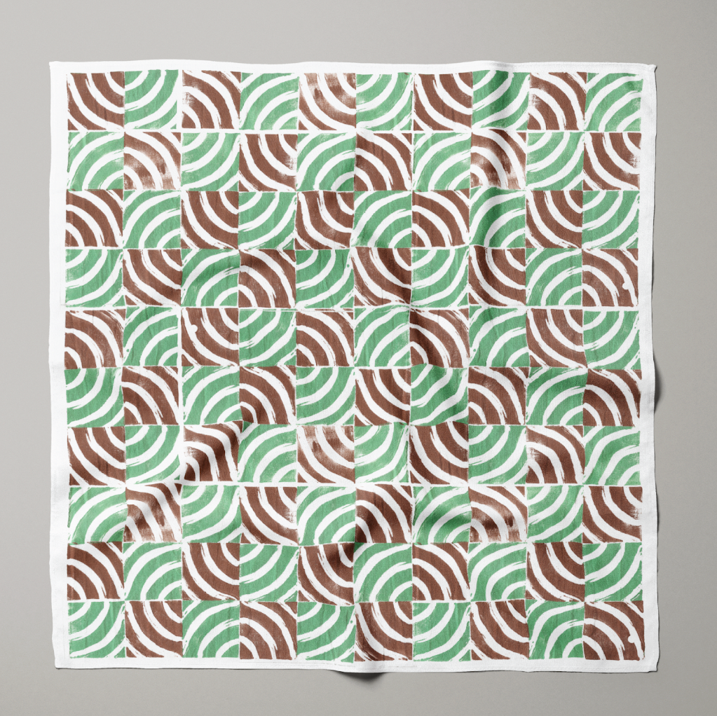 Jan 9 Block Printed Bandana