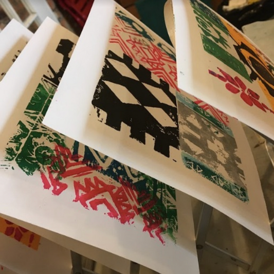 Adult Creative Retreat: Block Printed Journal