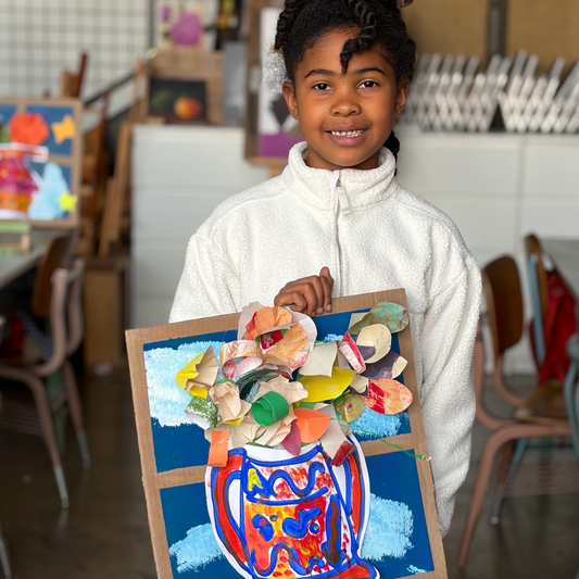 June 2 PM One-Day Mixed Media Camp - Still Life in Layers