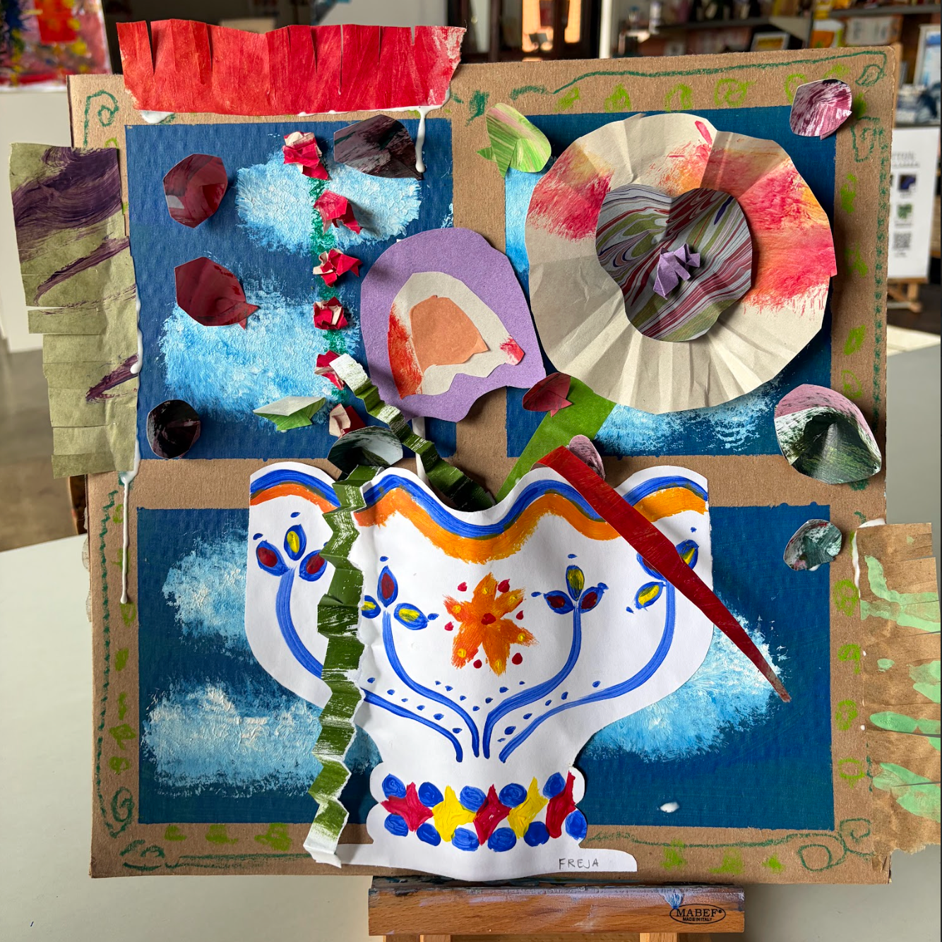 June 2 PM One-Day Mixed Media Camp - Still Life in Layers