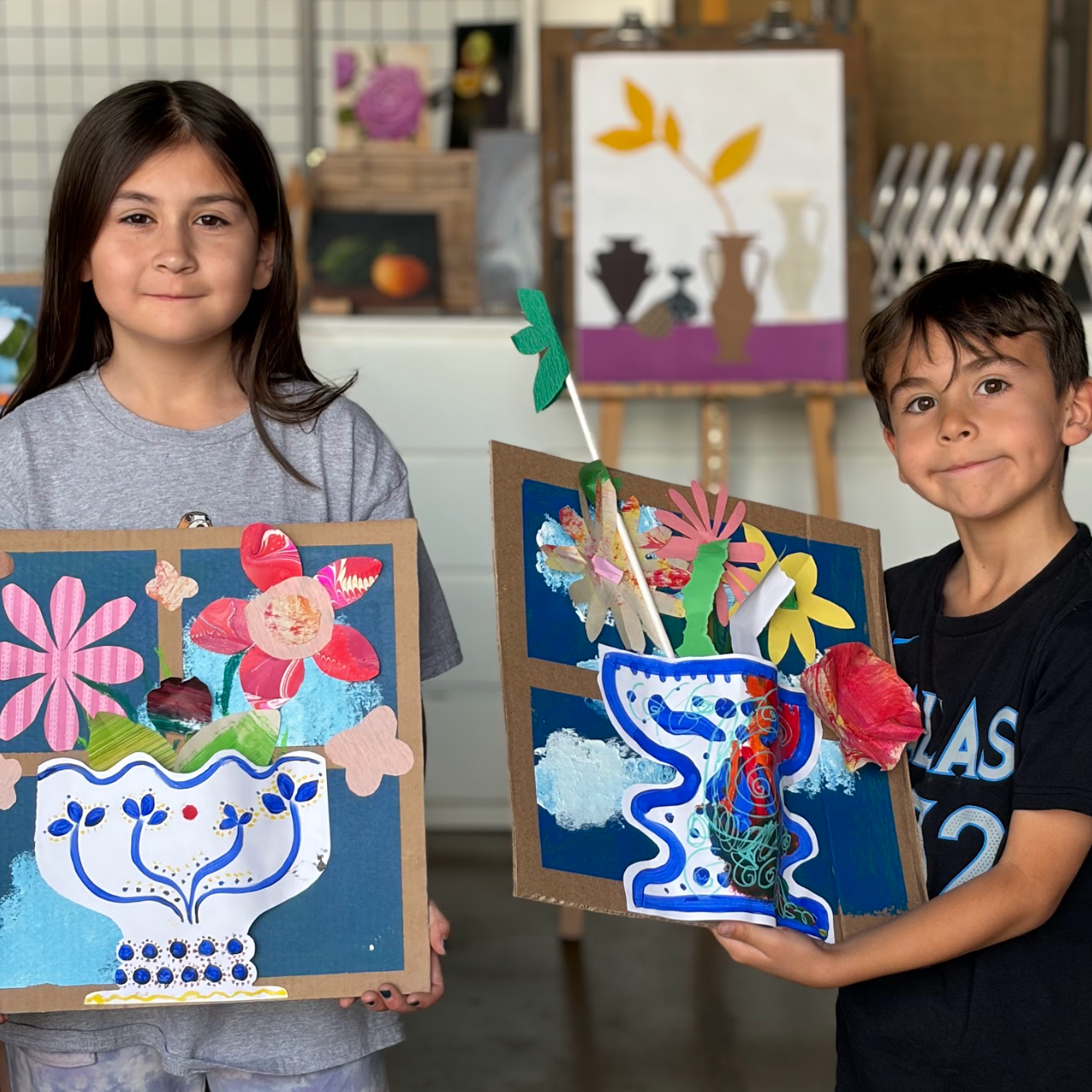 June 2 PM One-Day Mixed Media Camp - Still Life in Layers