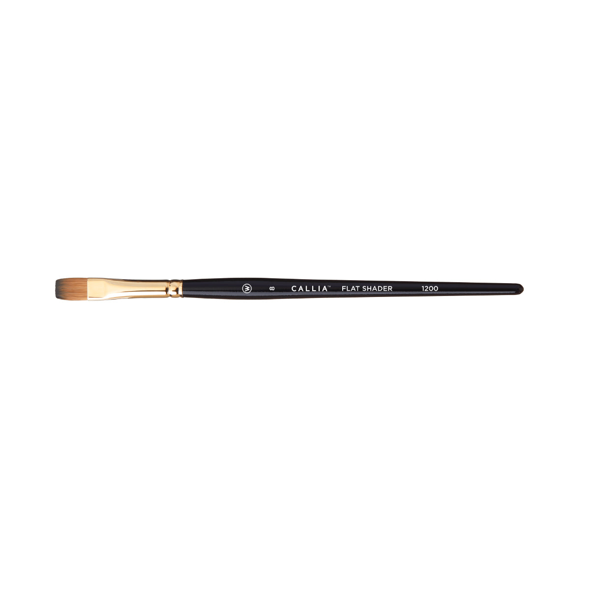 Callia Flat Shader Synthetic Sable Short Handle Brush