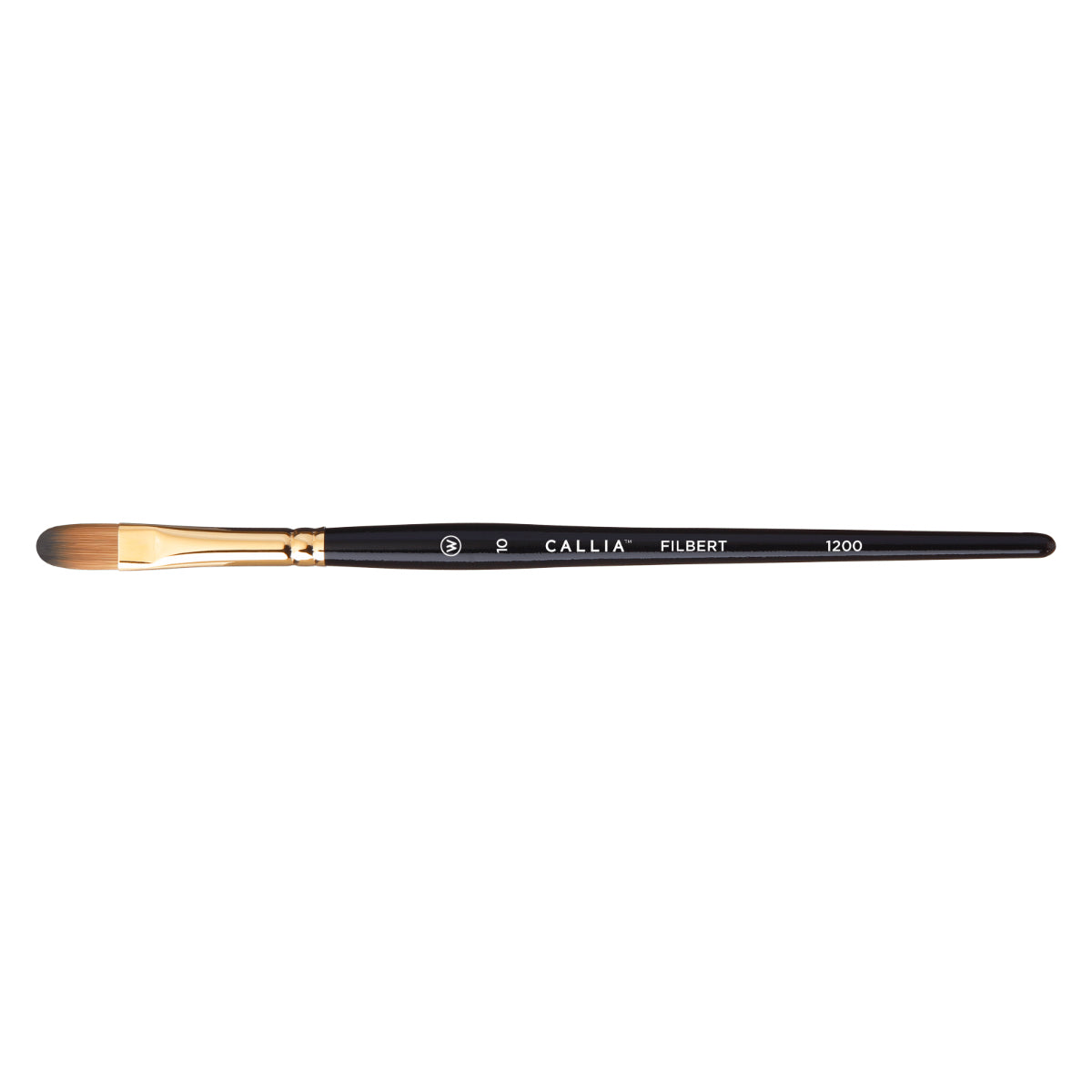 Callia Filbert Synthetic Sable Short Handle Brush