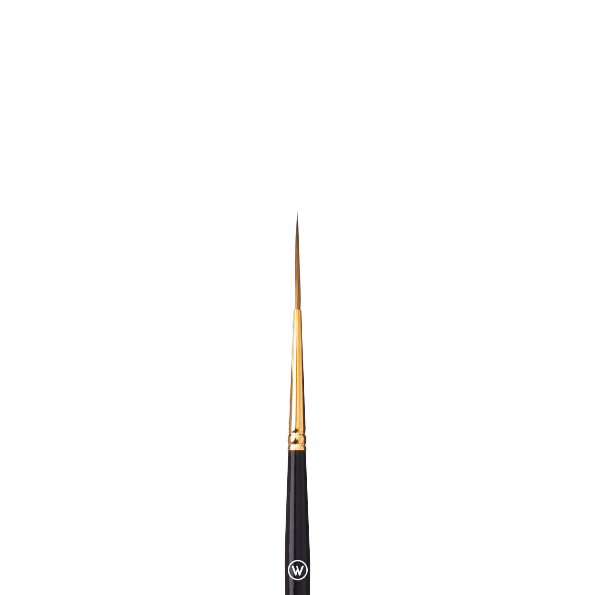 Callia Scipt Liner Golden Taklon Short Handle Brush