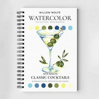 Willow Wolfe Watercolor Painting Workbooks