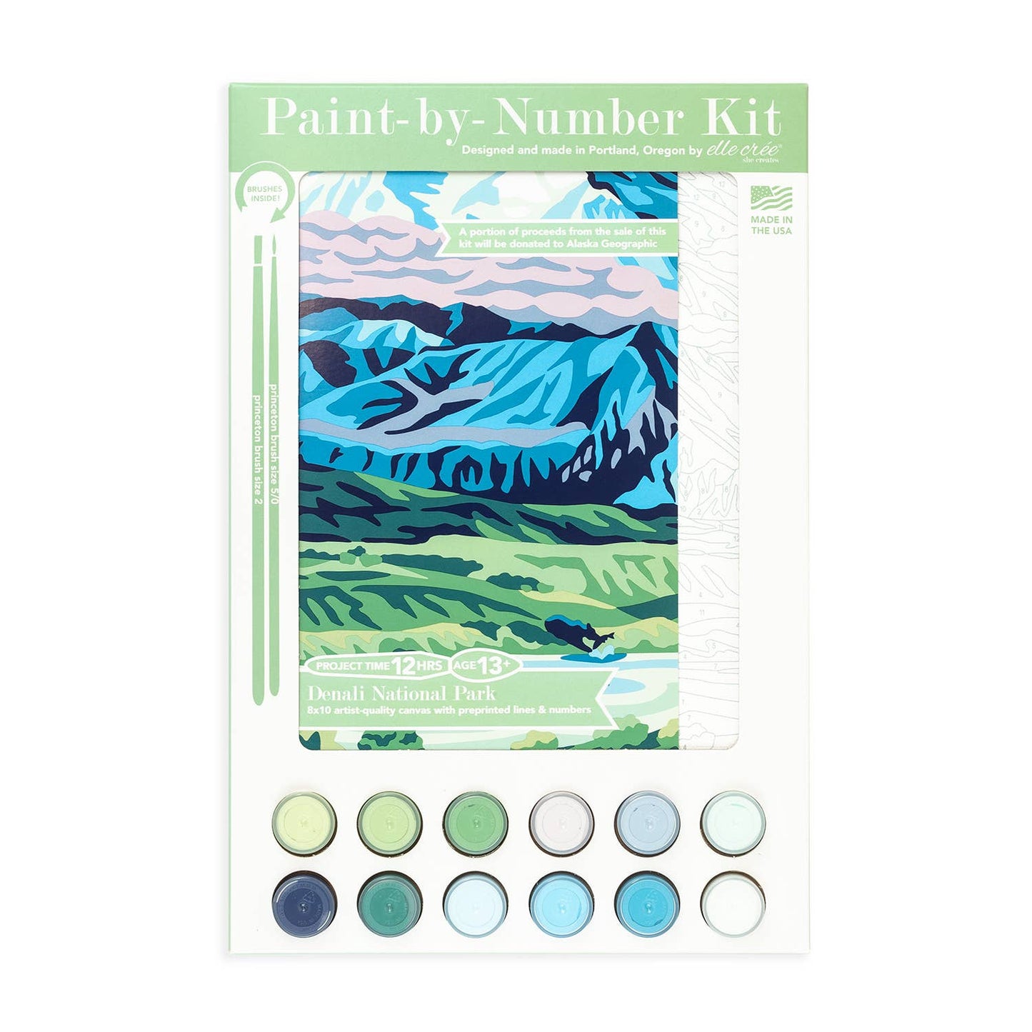 Elle Crée Paint-by-Number Kits