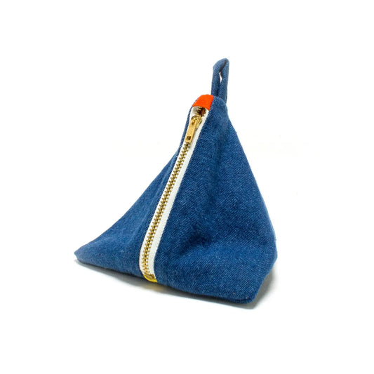 DEGEN - Denim Pyramid Pouch