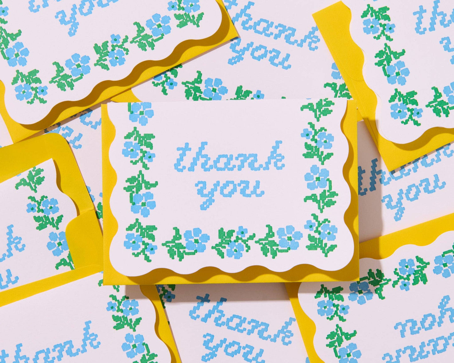 And Here We Are Thank You Card Set