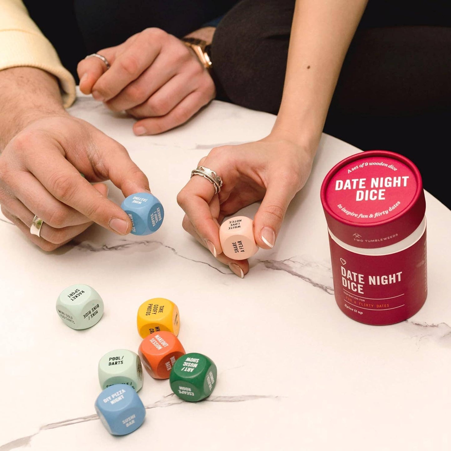 Two Tumbleweeds Date Night Dice - Inspiration for Fun & Flirty Dates