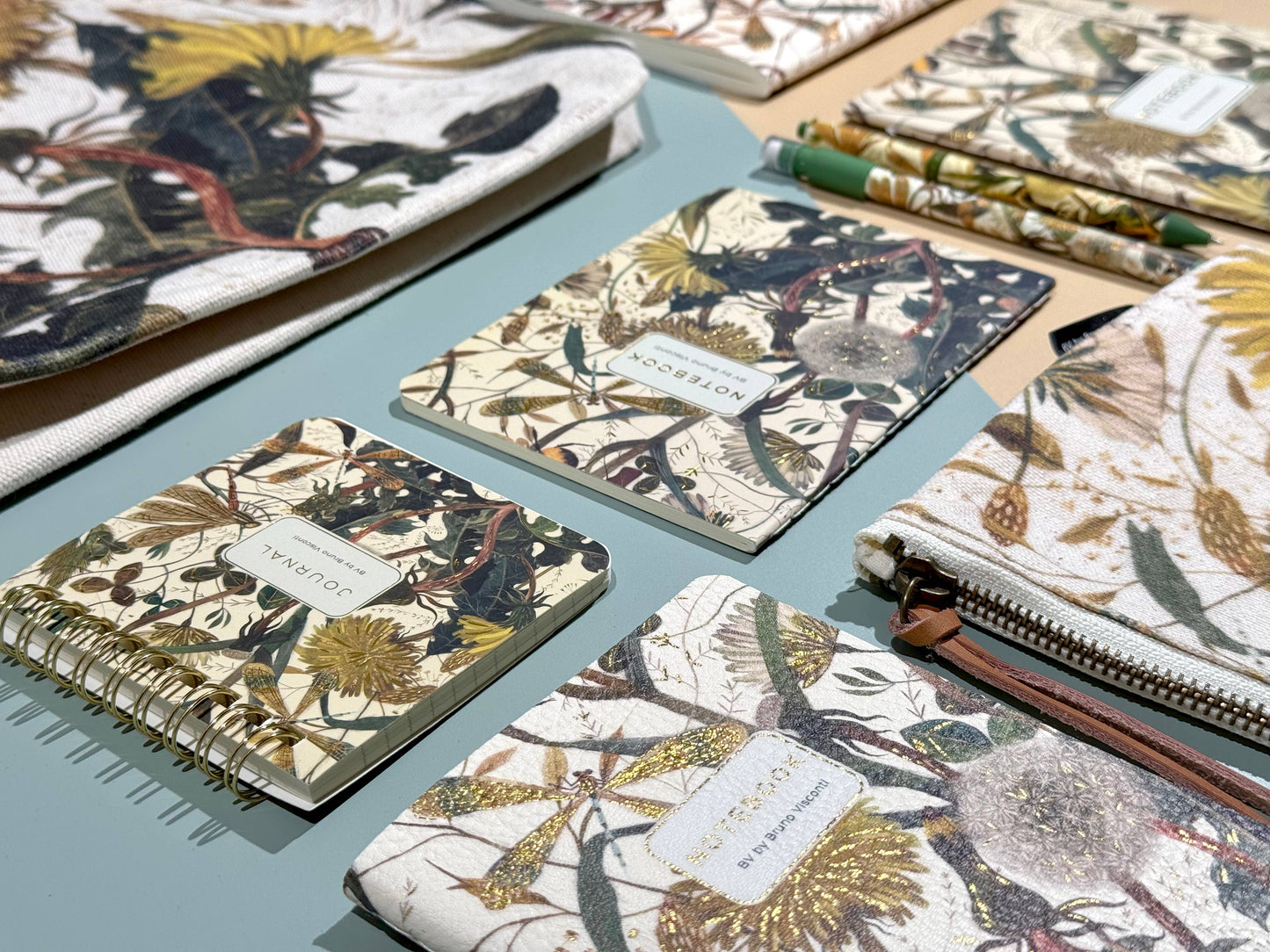 BV by Bruno Visconti A6 Passport Notebook -  Summer Greens
