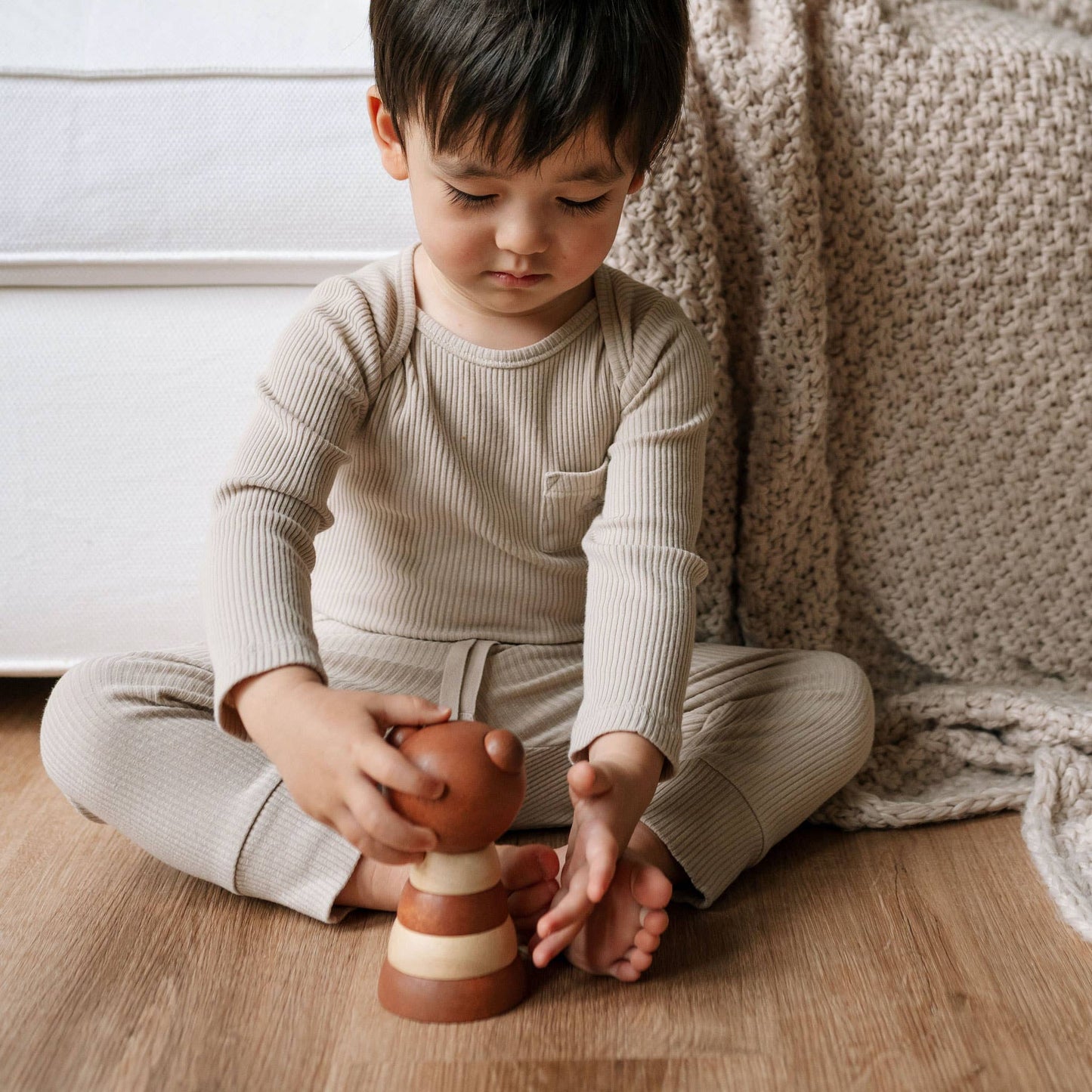 Wee Gallery - Wooden Ring Stacker