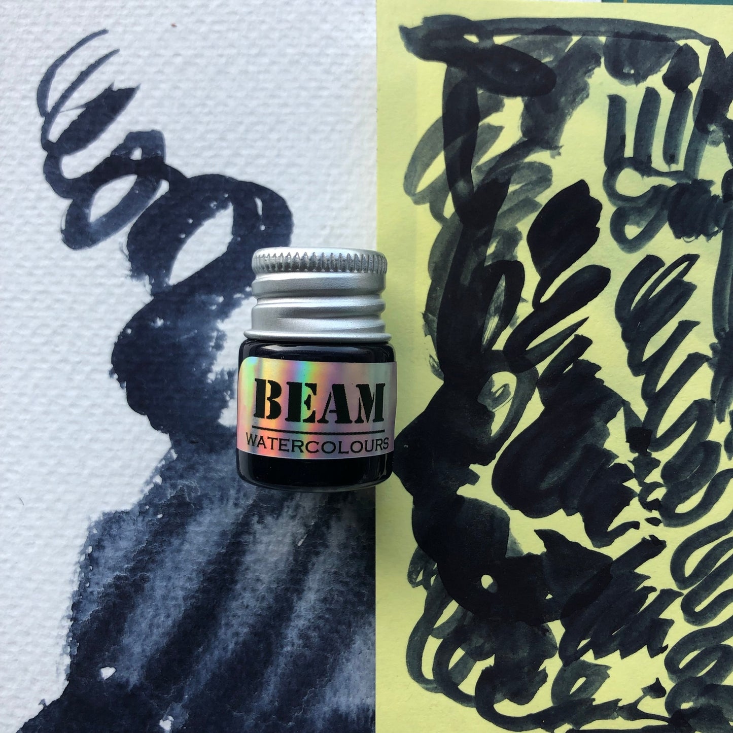 Beam Paints Tiny Glass Jars of color