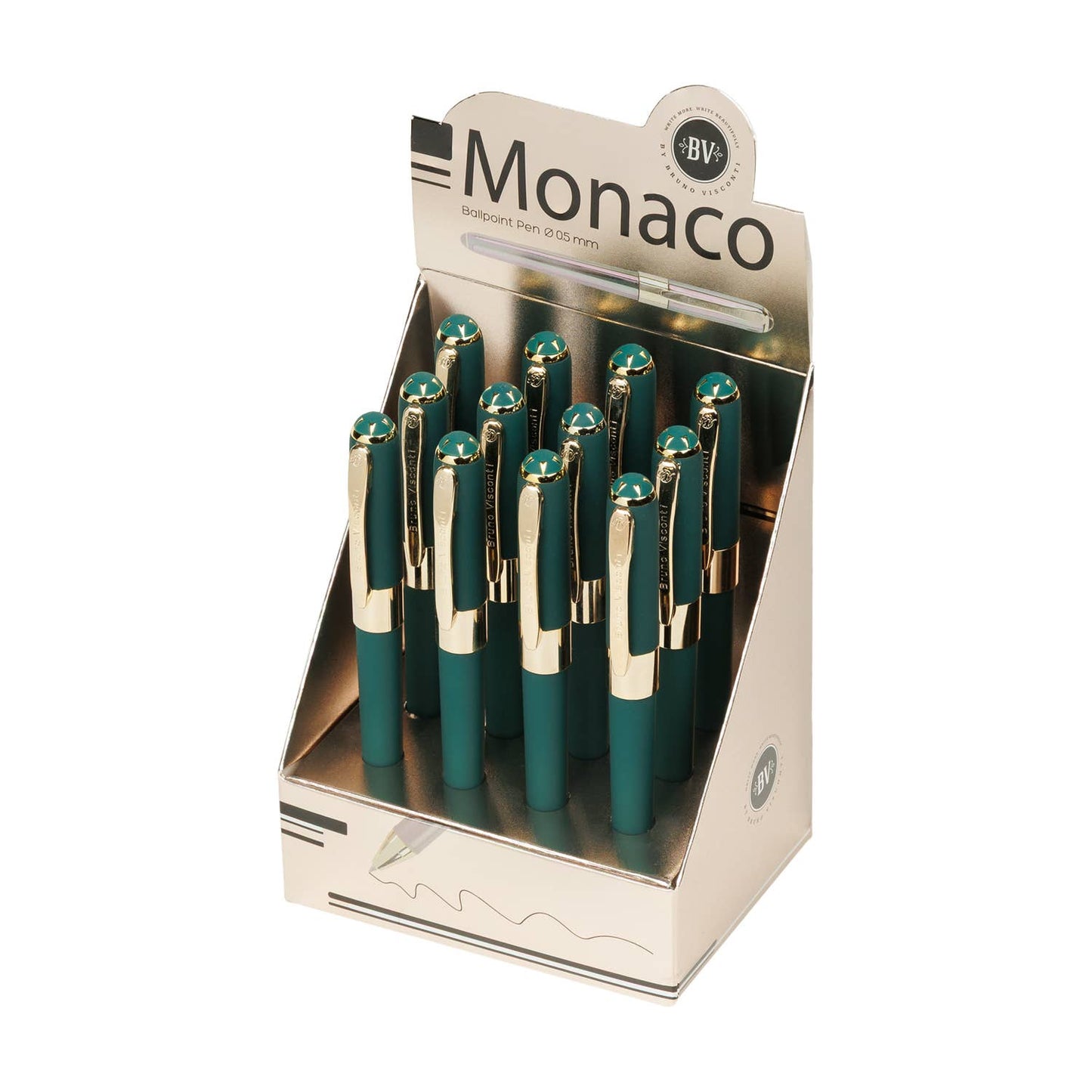 Monaco Fine Point Soft Touch Pen, 0.5mm