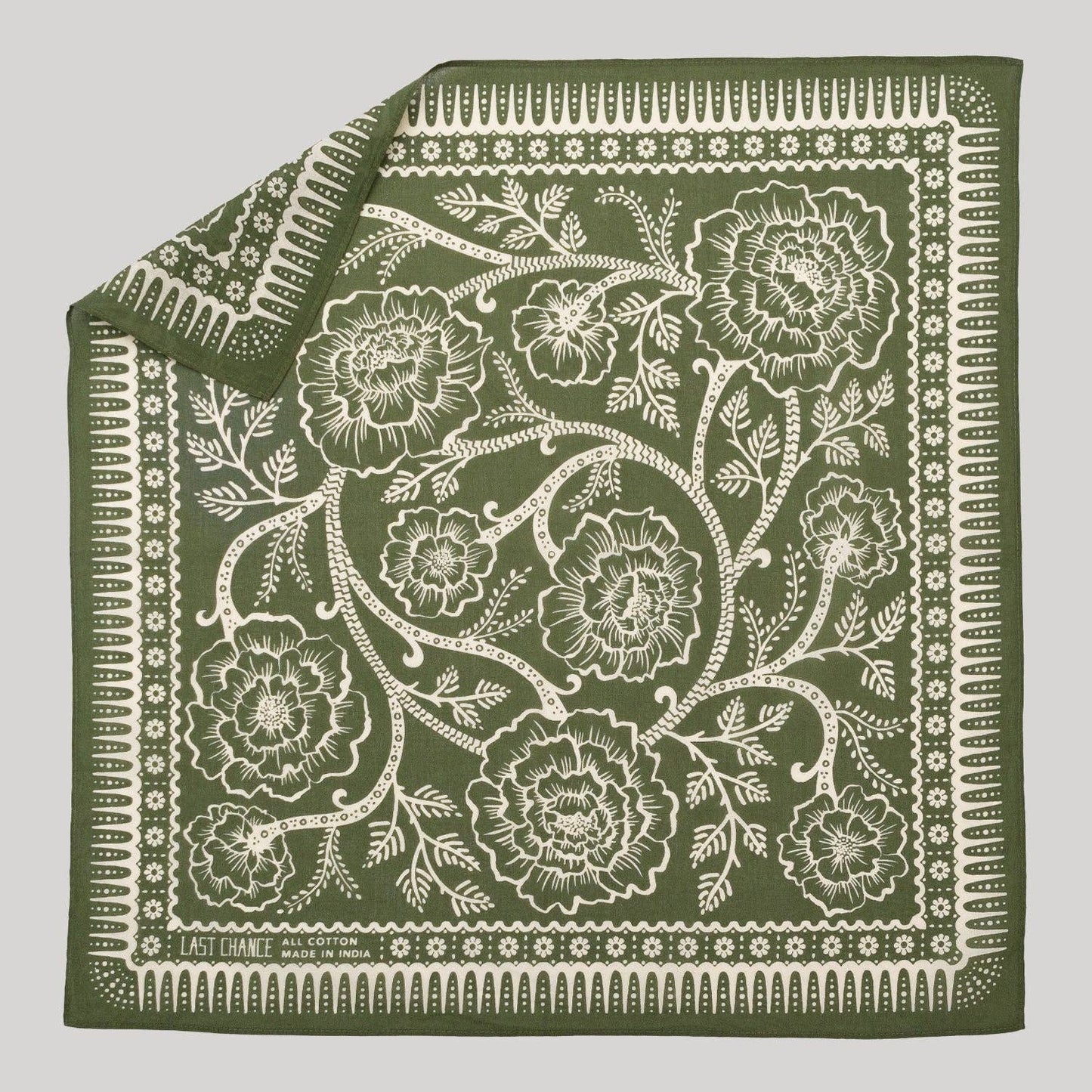 Cotton Ramble Bandana | Cactus