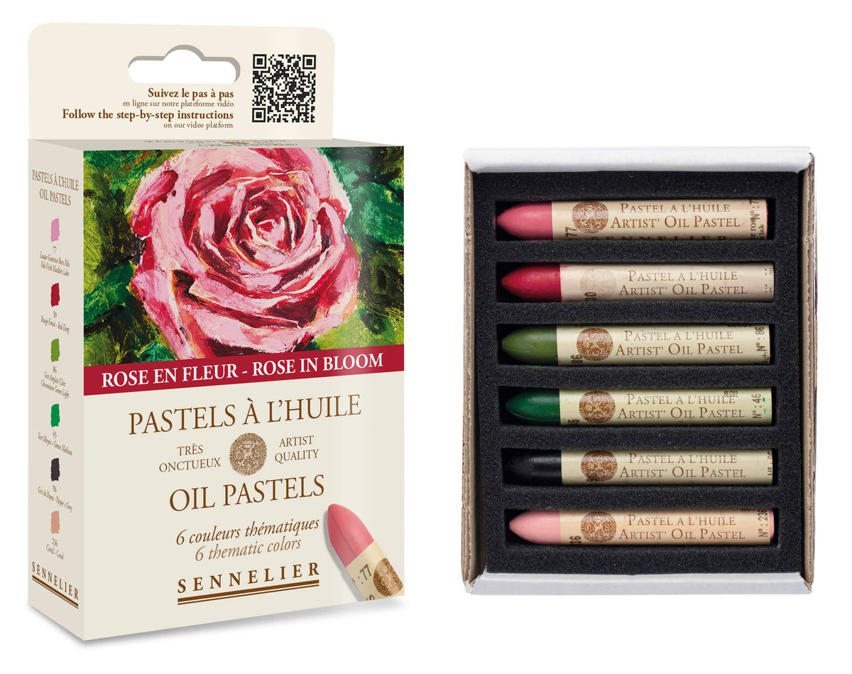 Sennelier Artists’ Oil Pastels - Set of 6