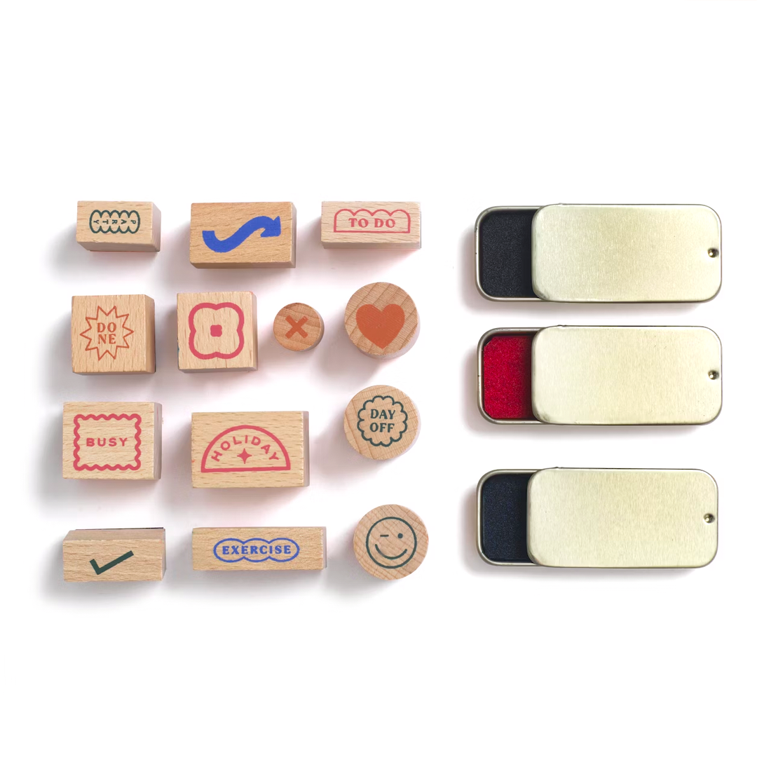 Planner Stamp Set, Stamps & Ink - Good Day