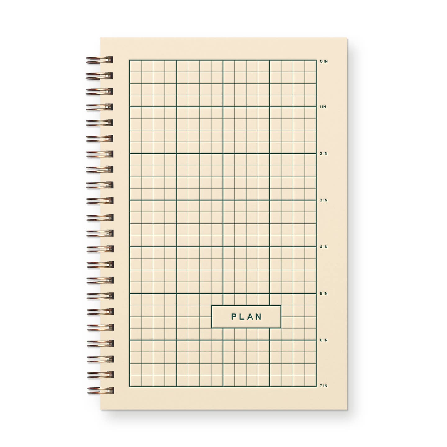 Ruff House Print Shop Grid Undated Weekly Planner Journal